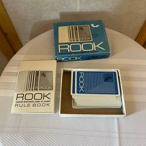 1968 Original Rook "Blue" The Game Of Games Card Game Parker Brothers